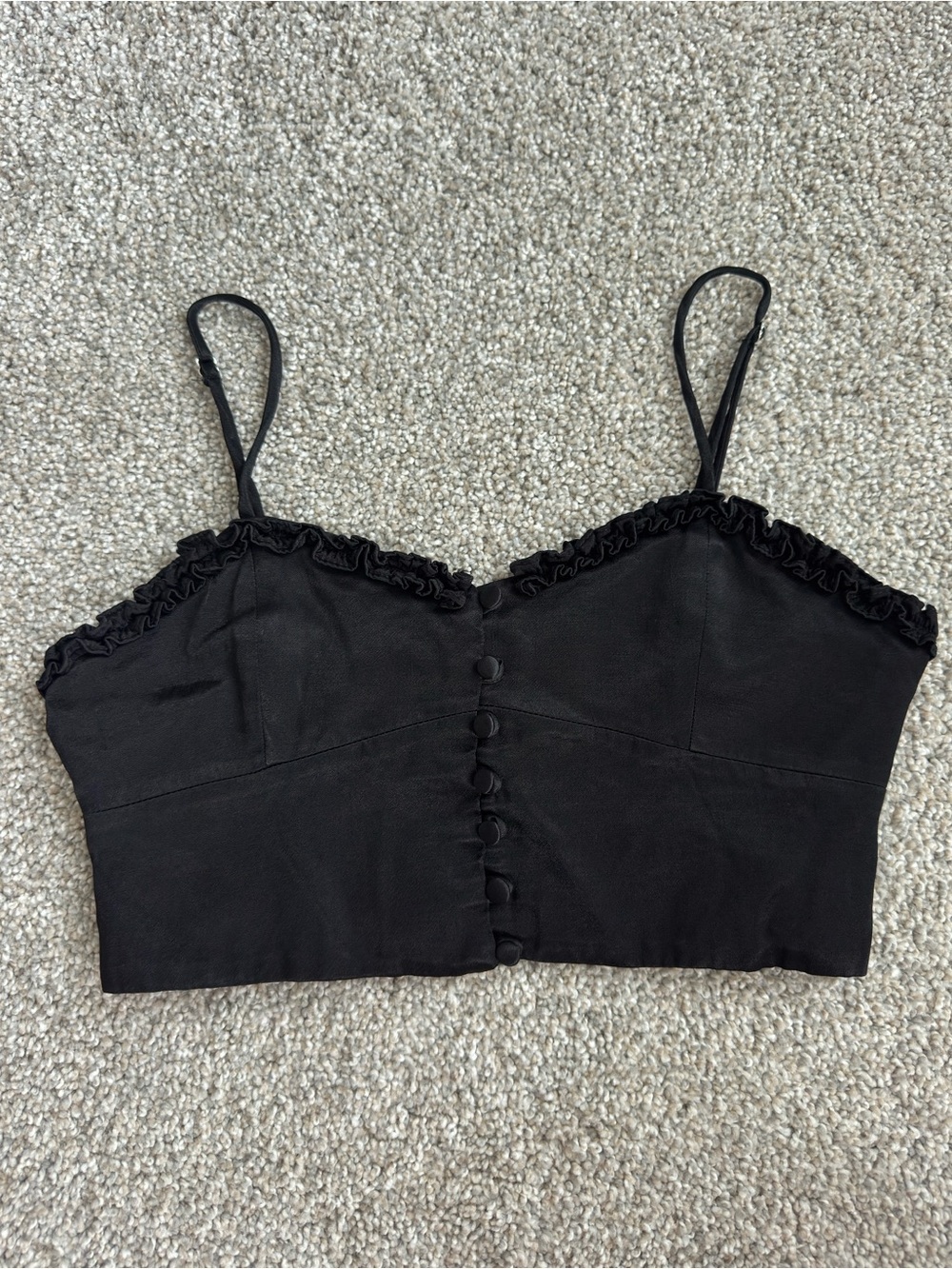 Black Crop Top